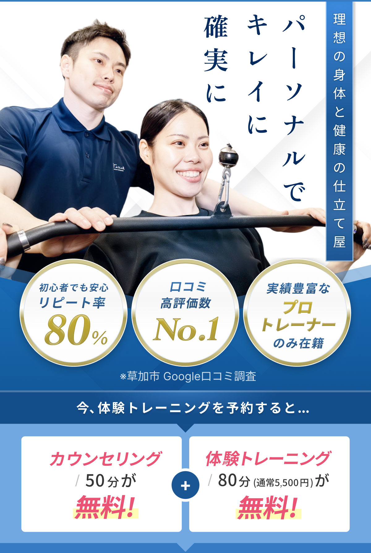 完全個室パーソナルジムTAILOR【テイラー】獨協大学前〈草加松原〉店